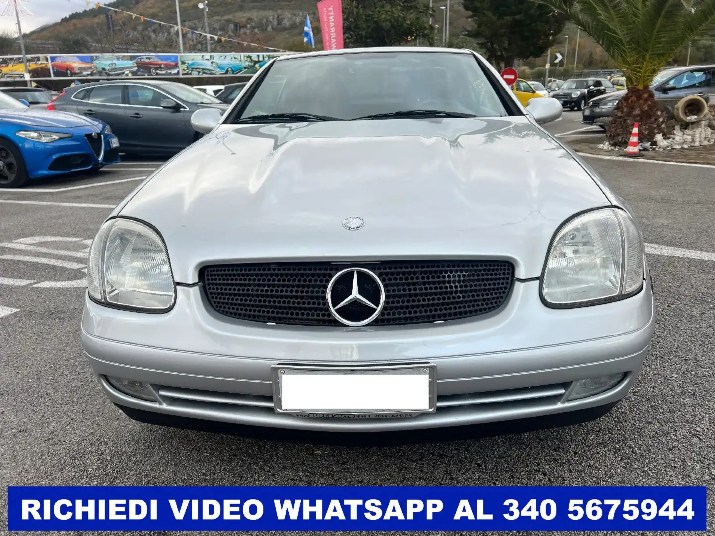 Mercedes-Benz SLK 200 cat Kompressor 1° SERIE 1997 Argento - 2