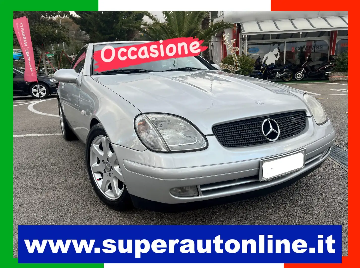 Mercedes-Benz SLK 200 cat Kompressor 1° SERIE 1997 Argento - 1