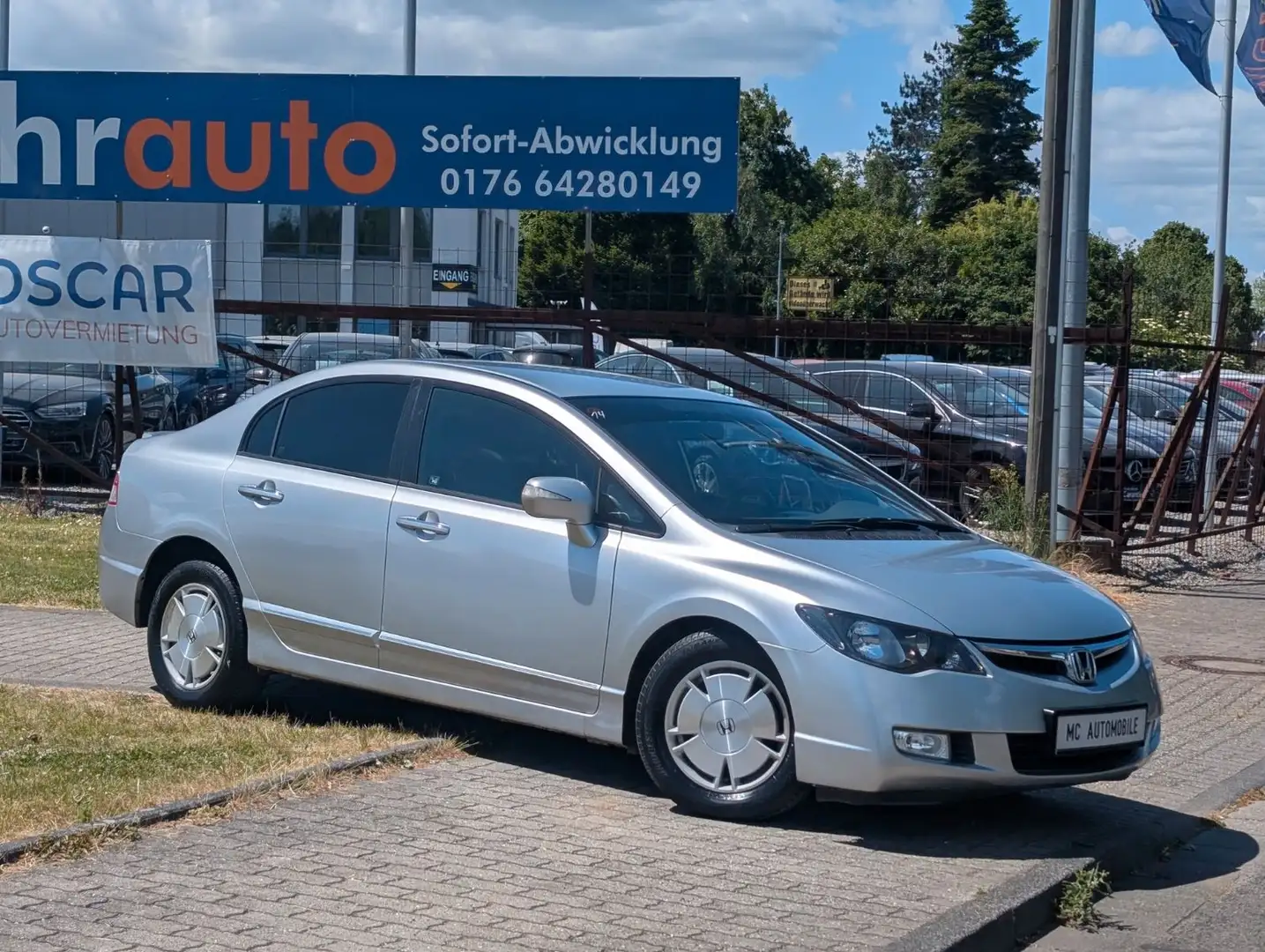 Honda Civic Hybrid Lim. 4-trg. Basis*AUTOMATIK*1-HAND Plateado - 2