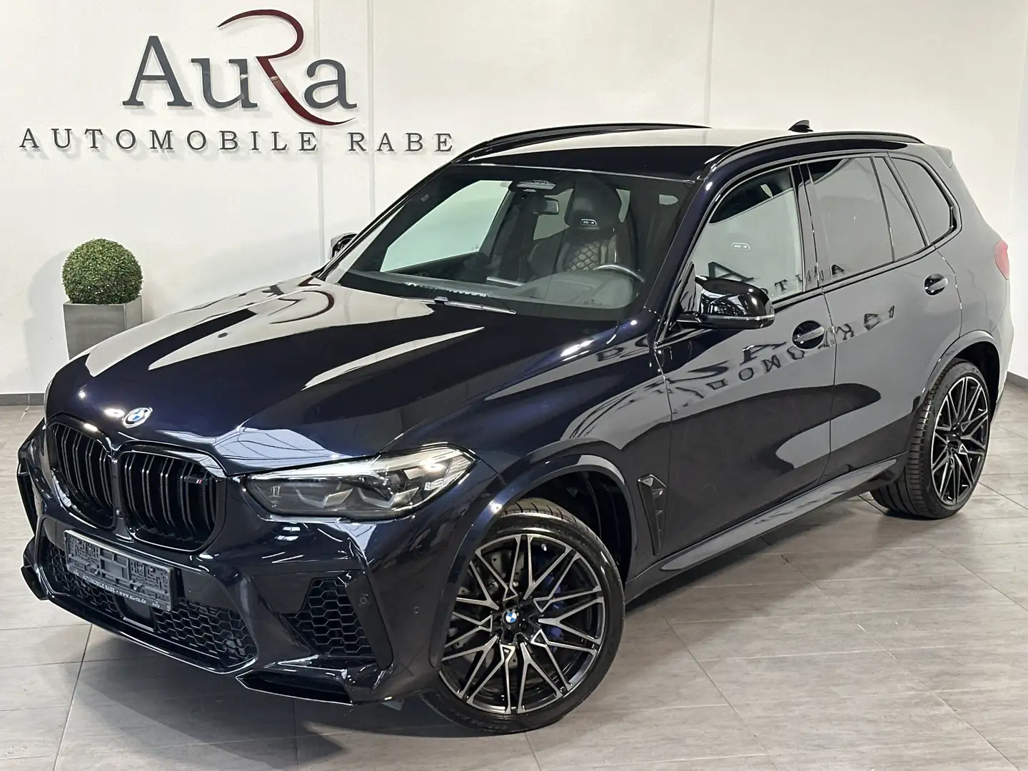 BMW X5 M Competition M DRIVER'S+NAV+LED+360GRAD+22ZO Noir - 1