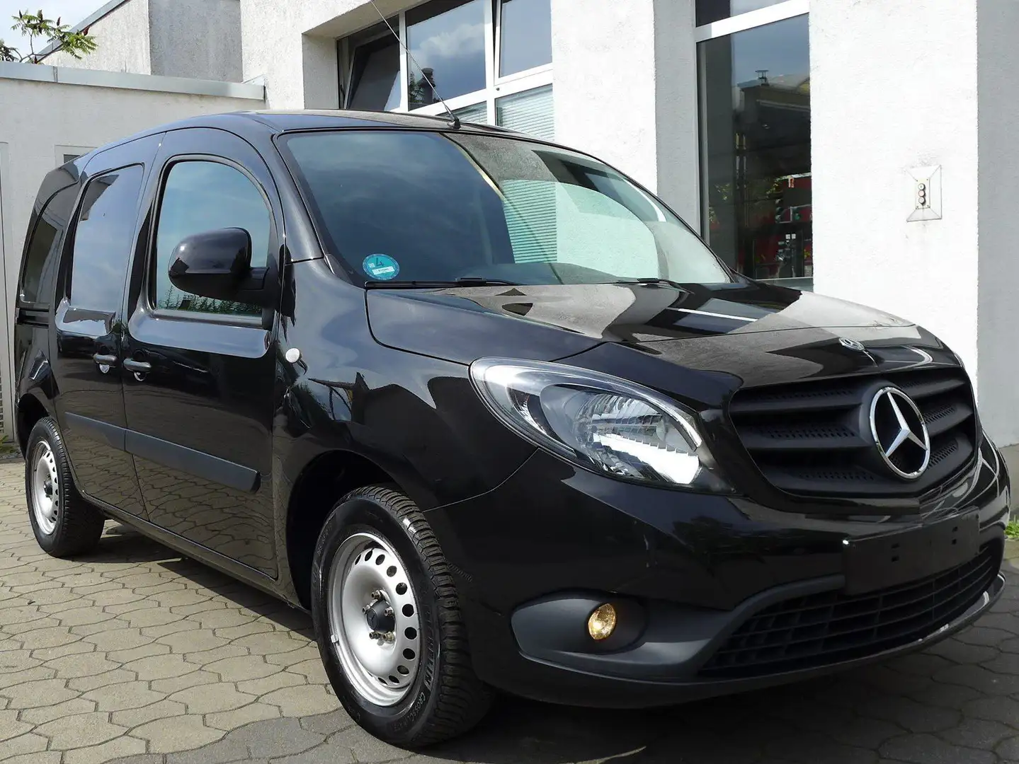 Mercedes-Benz Citan 108 CDI lang Klima AHK PTS Netto:9.150,00€ Negro - 1