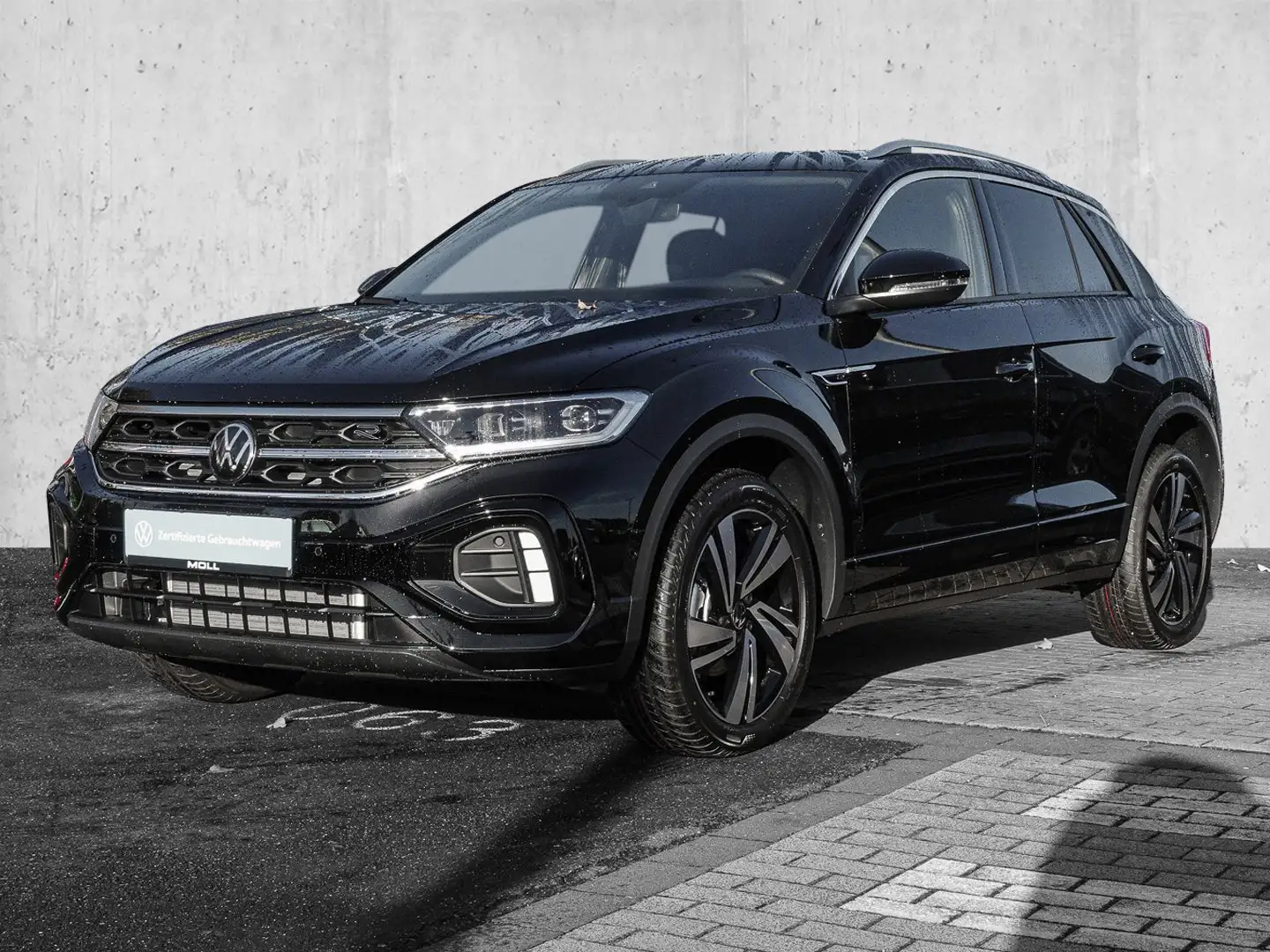 Volkswagen T-Roc 1.5 TSI R-Line ALU LED PLUS PDC Nero - 2