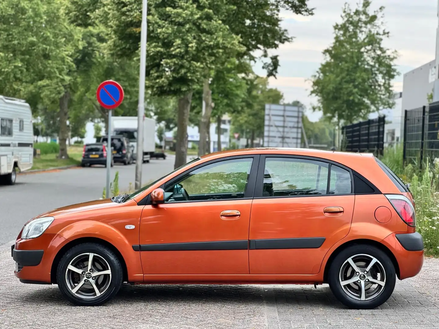 Kia Rio 1.4 LXE|automaat|origineel nl|km met nap|topstaat Portocaliu - 2