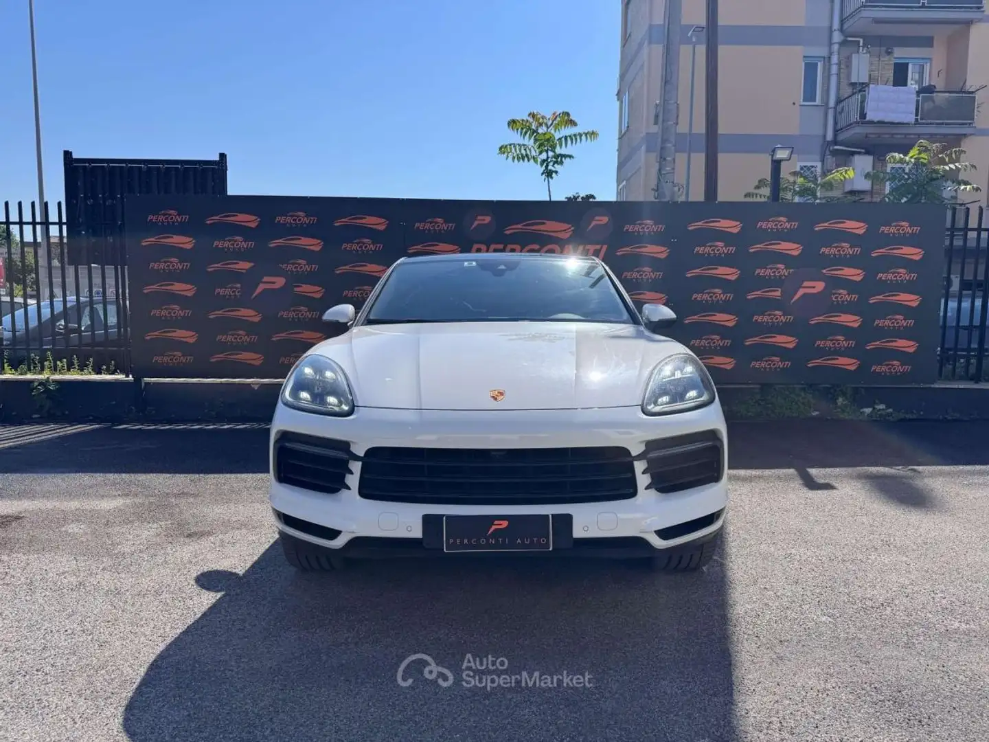 Porsche Cayenne Coupe 3.0 E-hybrid LASER PANO 360 NAVI APPLE "22 Blanc - 2