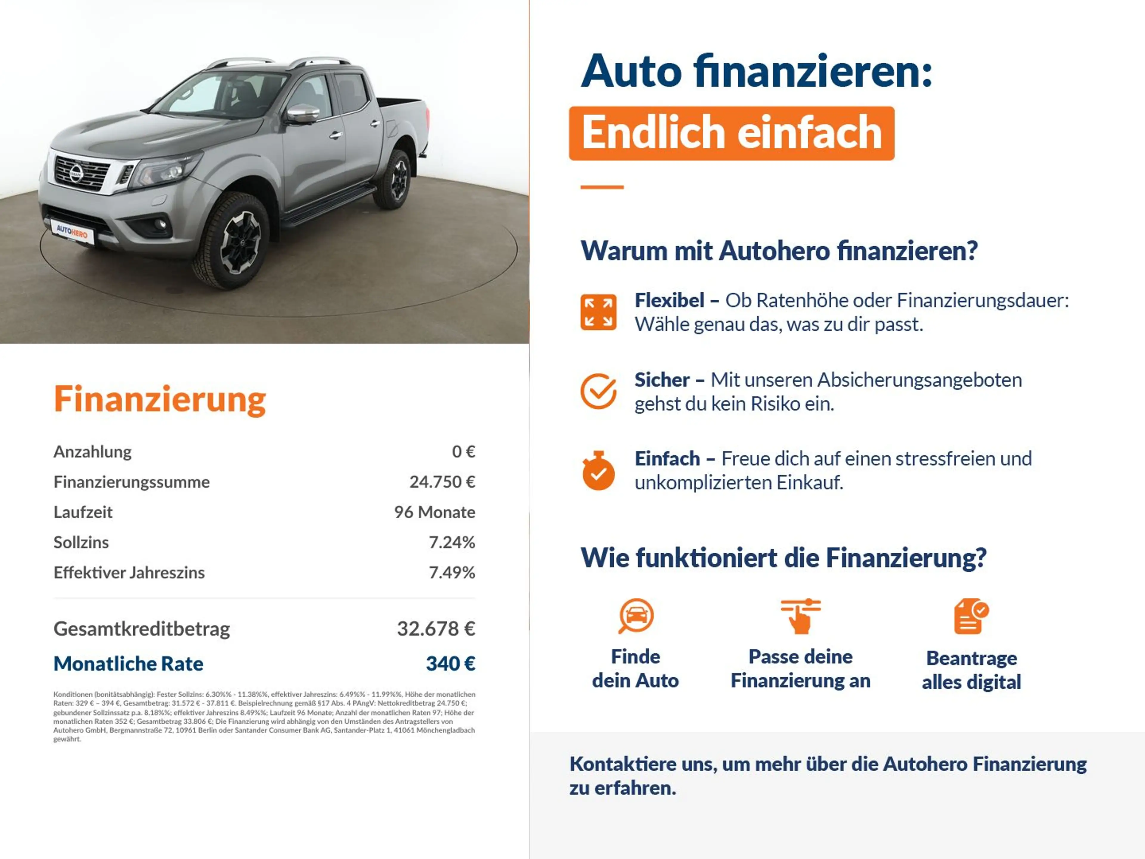 Nissan NP300 2.3 dCi N-Connecta Double Cab 4x4*LED*TEMPO*360* — photo 2