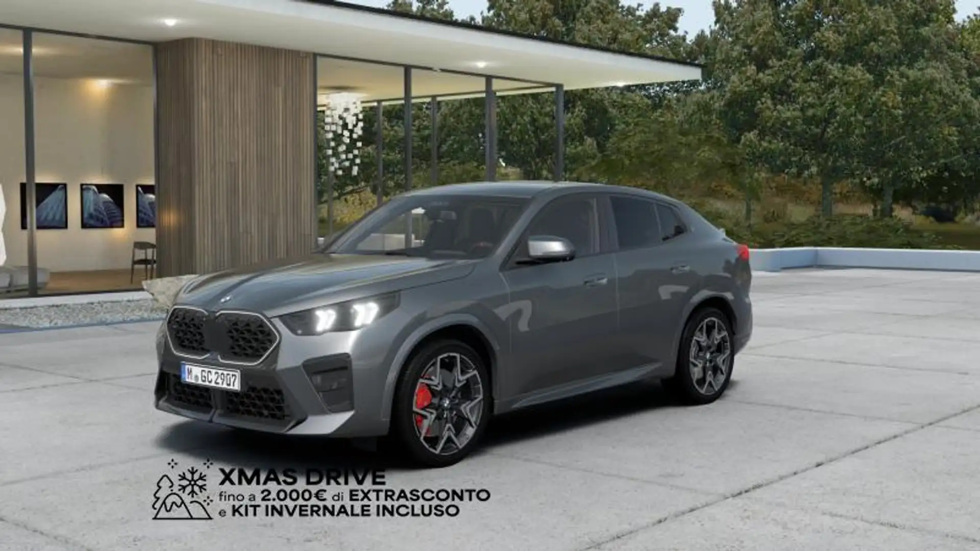 BMW X2 xdrive 20d 48V MSport Pro auto Gri - 1