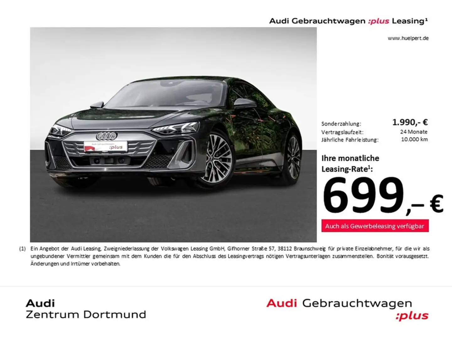 Audi e-tron GT quattro PANO B&O 360°CAM ACC LM20 Grijs - 1