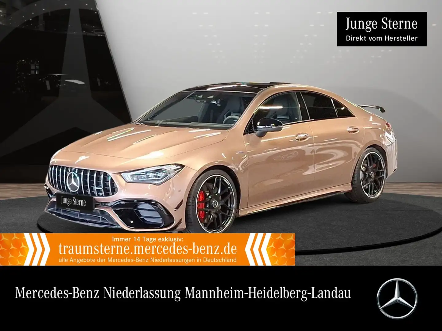 Mercedes-Benz CLA 45 AMG CLA 45 S 4M PANO+360°+MULTIBEAM+BURMESTER+19"+8G Bronze - 1
