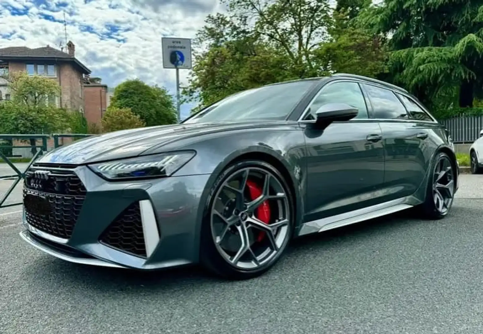 Audi RS6 RS6 Avant 4,0 TFSI quattro MHEV S-tronic Gris - 2