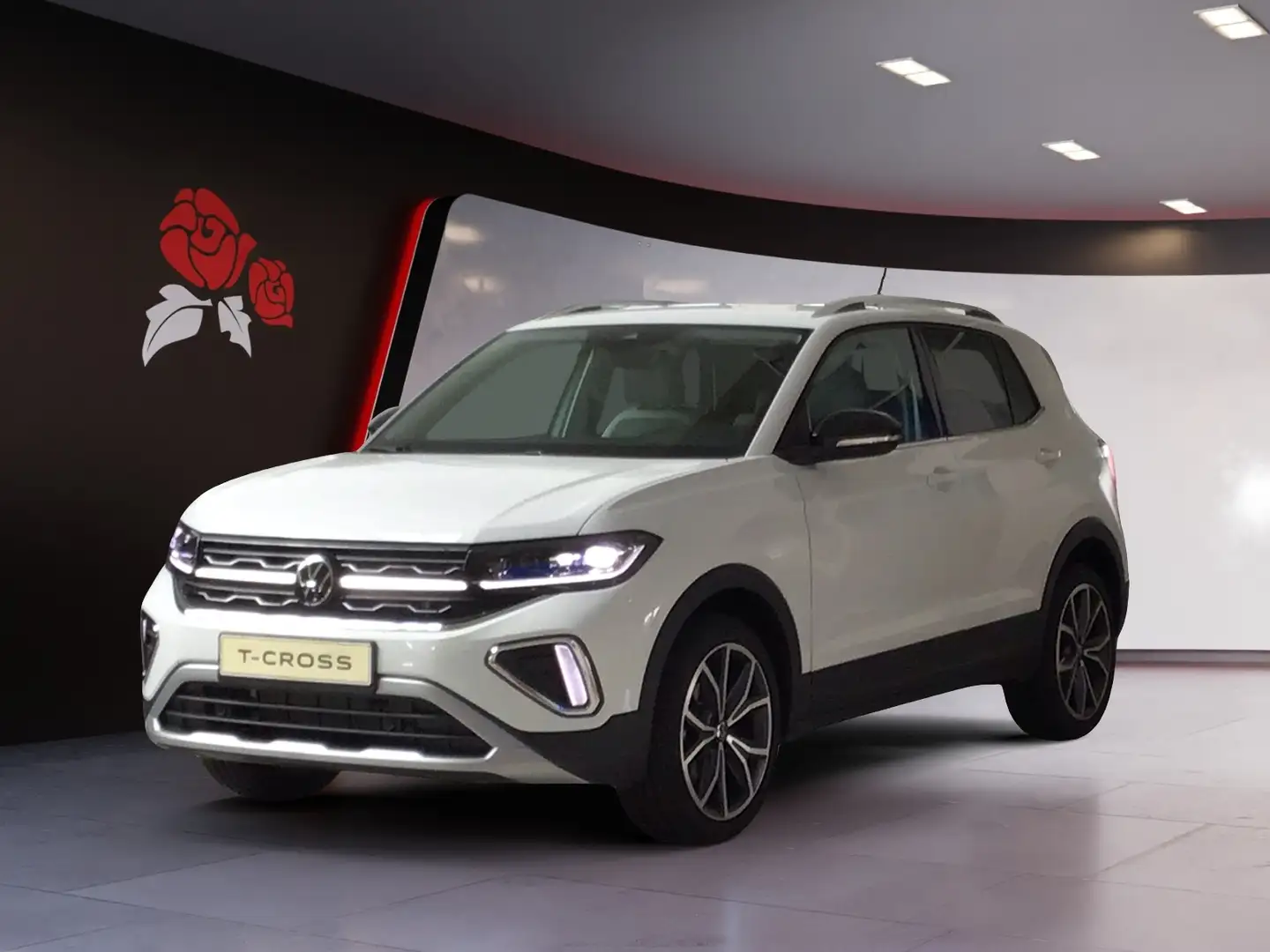 Volkswagen T-Cross Style 1.0 TSI 116PS DSG RFK Weiß - 2