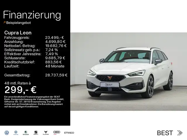 CUPRA Leon ST 1.4 e-Hybrid*LED*AHK*KAMERA*PDC*SHZ*NAVI