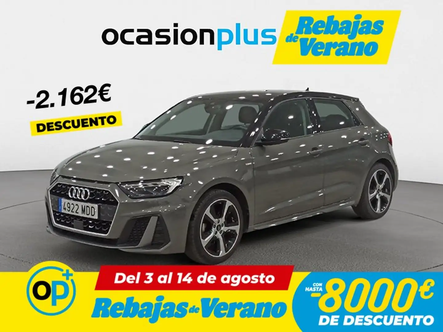 Audi A1 Sportback 30 TFSI Adrenalin Gris - 1