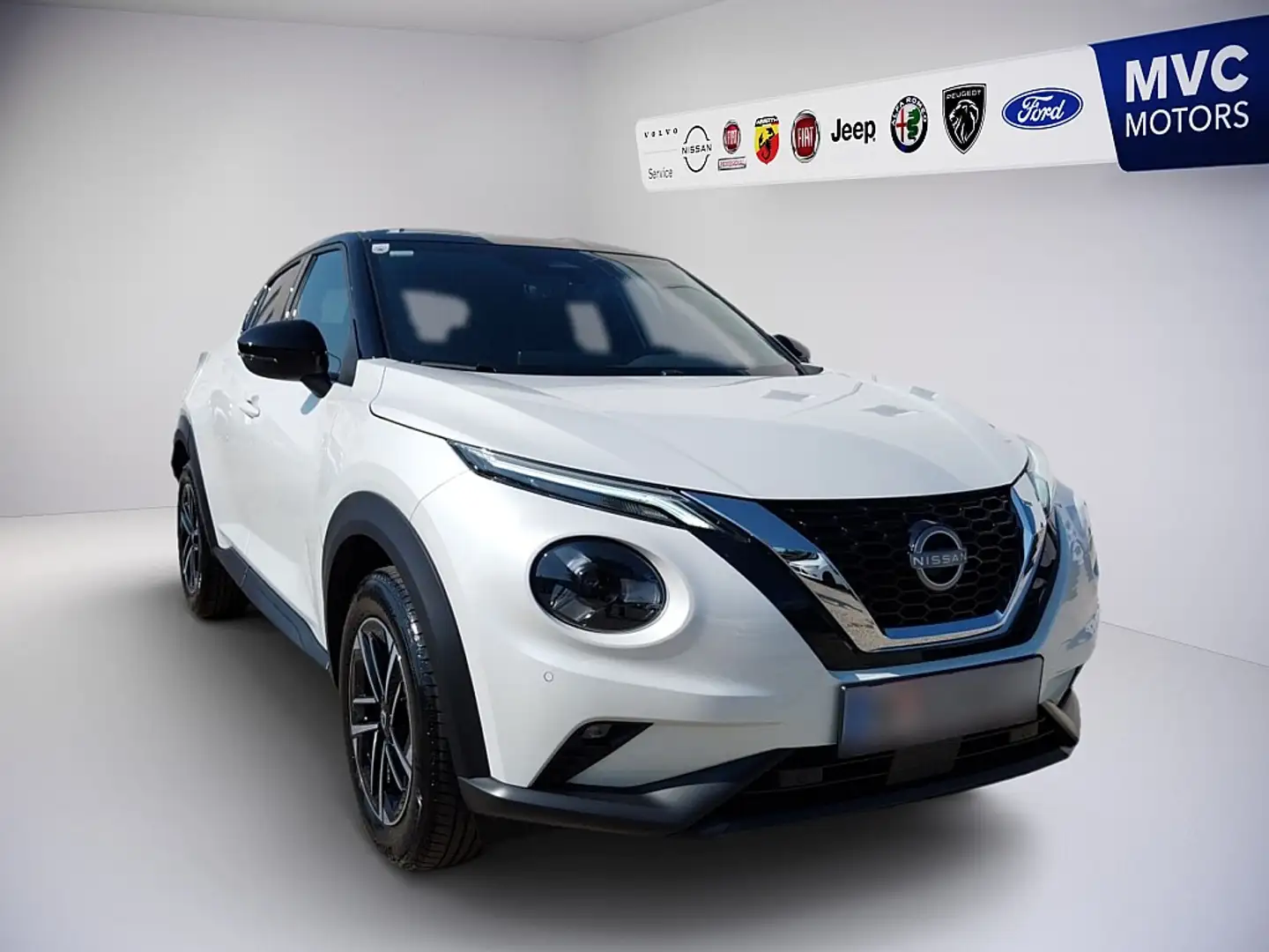 Nissan Juke 1,0 DIG-T N-Connecta Blanco - 1