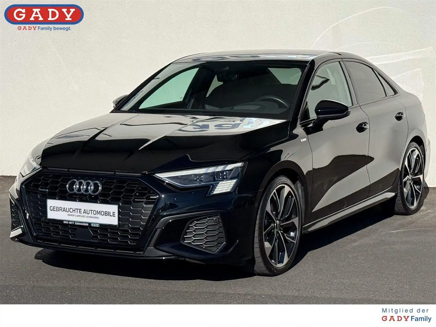 Audi A3 40 TDI quattro s-line Negro - 1