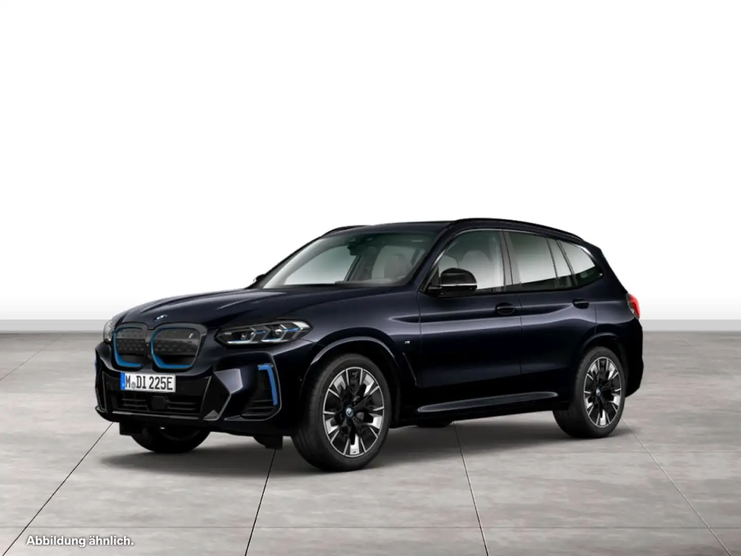 BMW iX3 M Sport Impressive Schwarz - 2