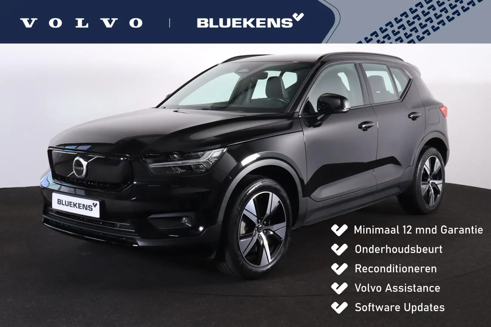 Volvo XC40 Recharge P8 AWD R-Design - IntelliSafe Assist & Su Zwart - 1