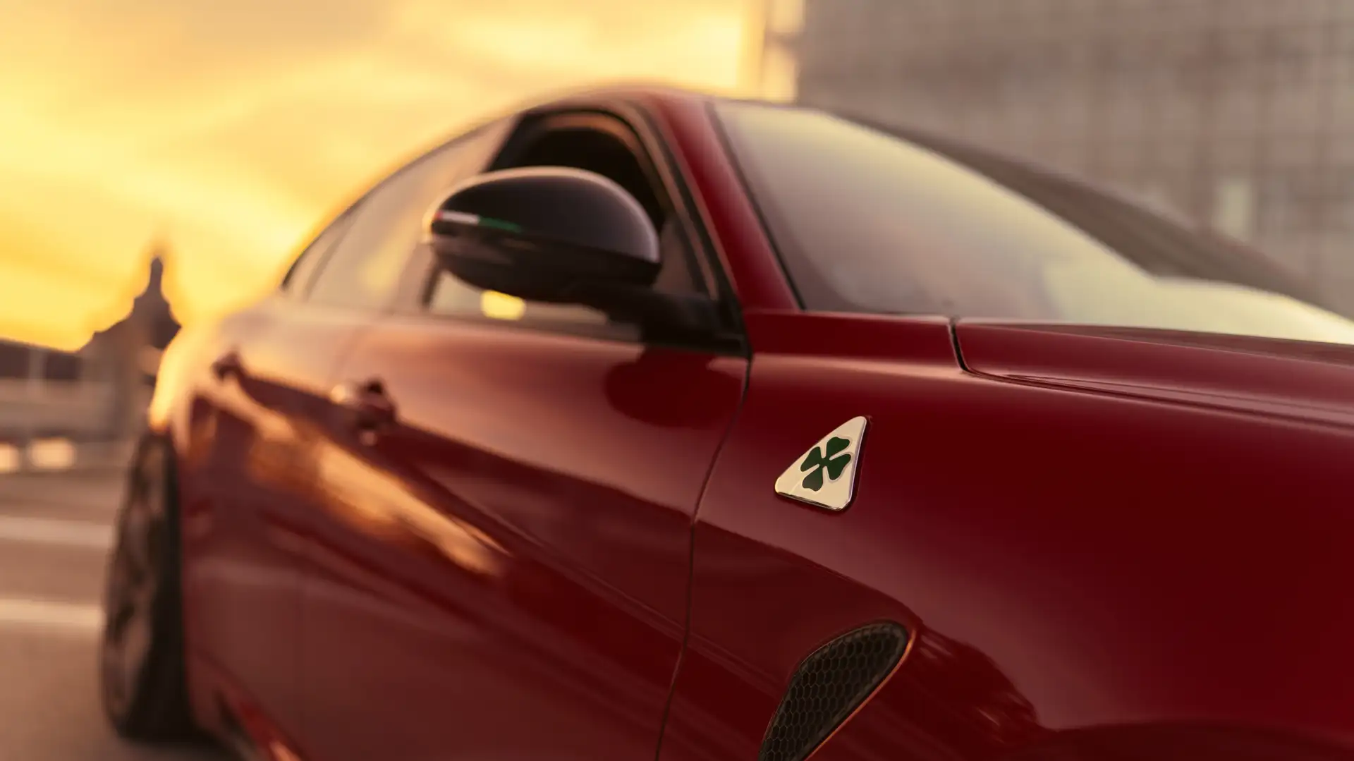 Alfa Romeo GTV Giulia Quadrifoglio | full | carbon | 20 inch | Rood - 1