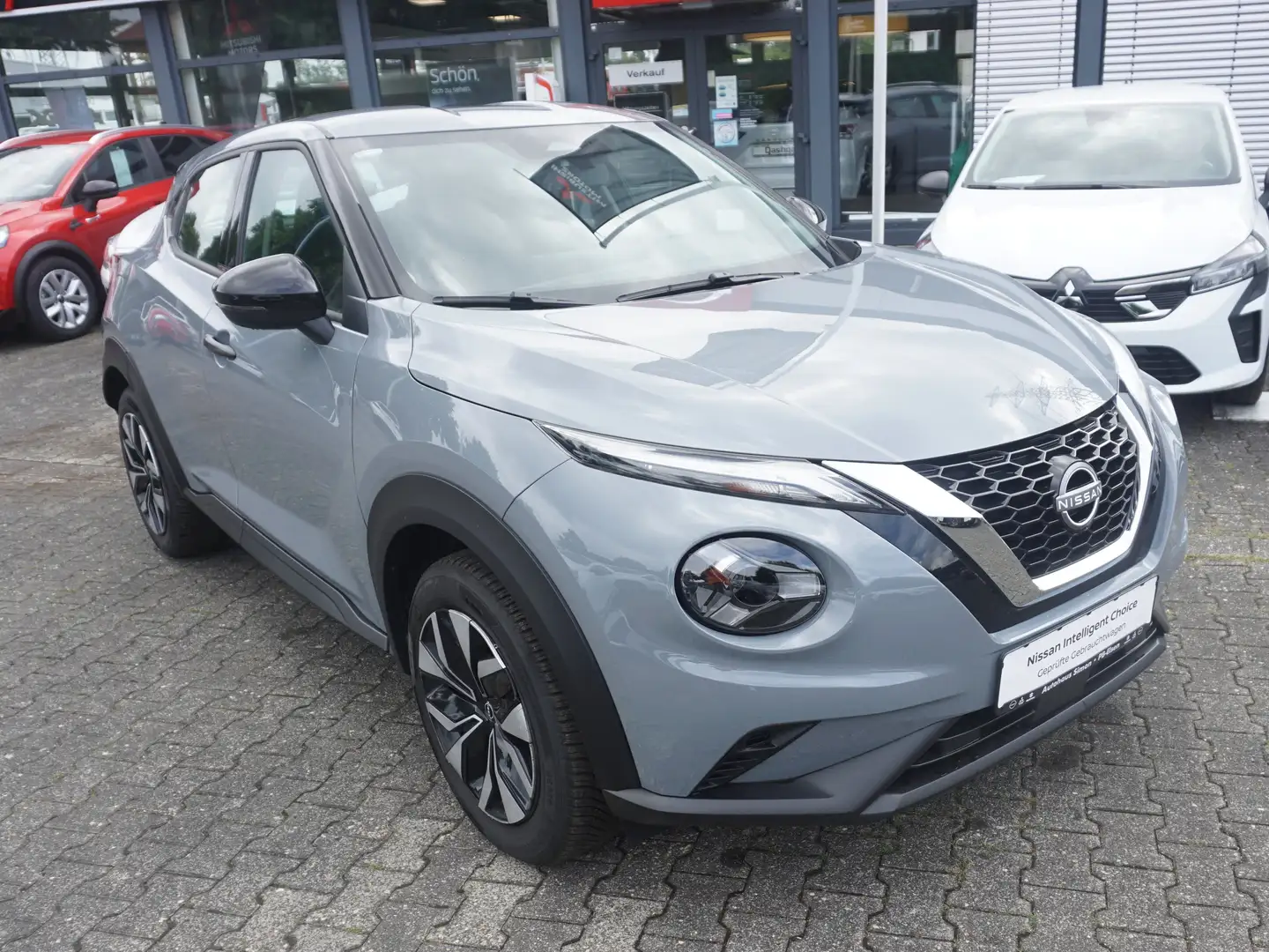 Nissan Juke 1.0 DIG-T Acenta**Navi*SHZ*KP*REGENSENSOR* Gris - 1