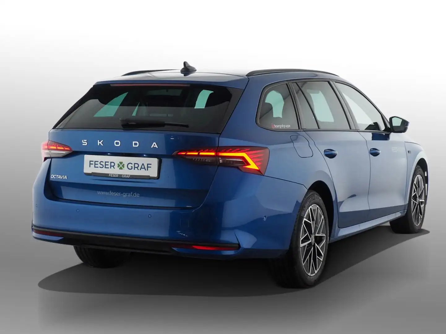 Skoda Octavia Combi Tour 2,0 TDI DSG 110 kW *NAVI*LED* Blu/Azzurro - 2
