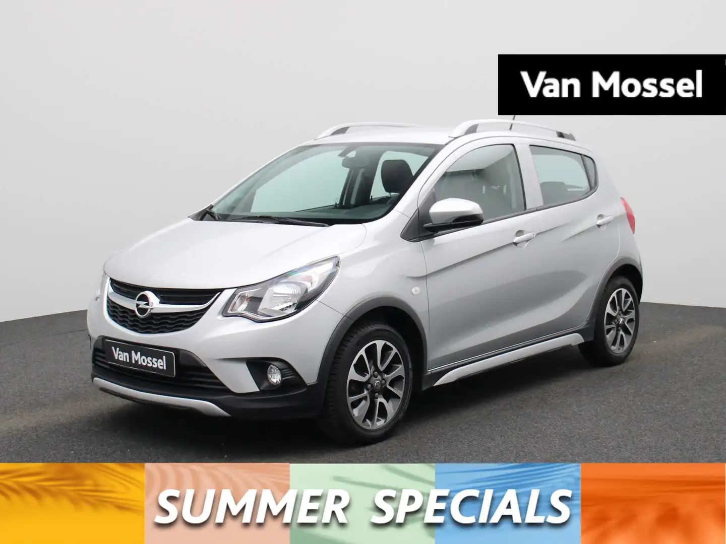 Opel Karl 1.0 Rocks+gps+parkeerhulp achter Zilver - 1