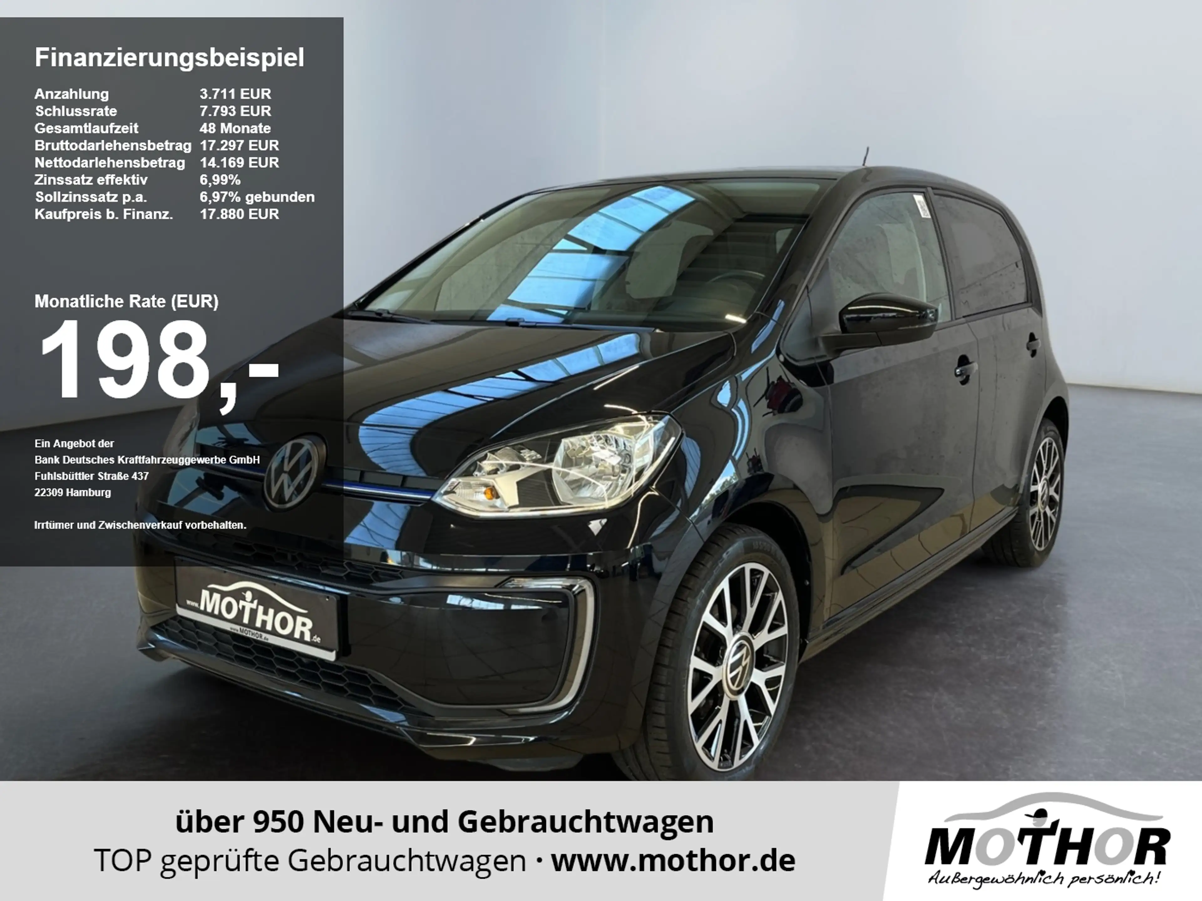 Volkswagen e-up! Edition 36kWh Klimaautomatik Sitzheizung LM