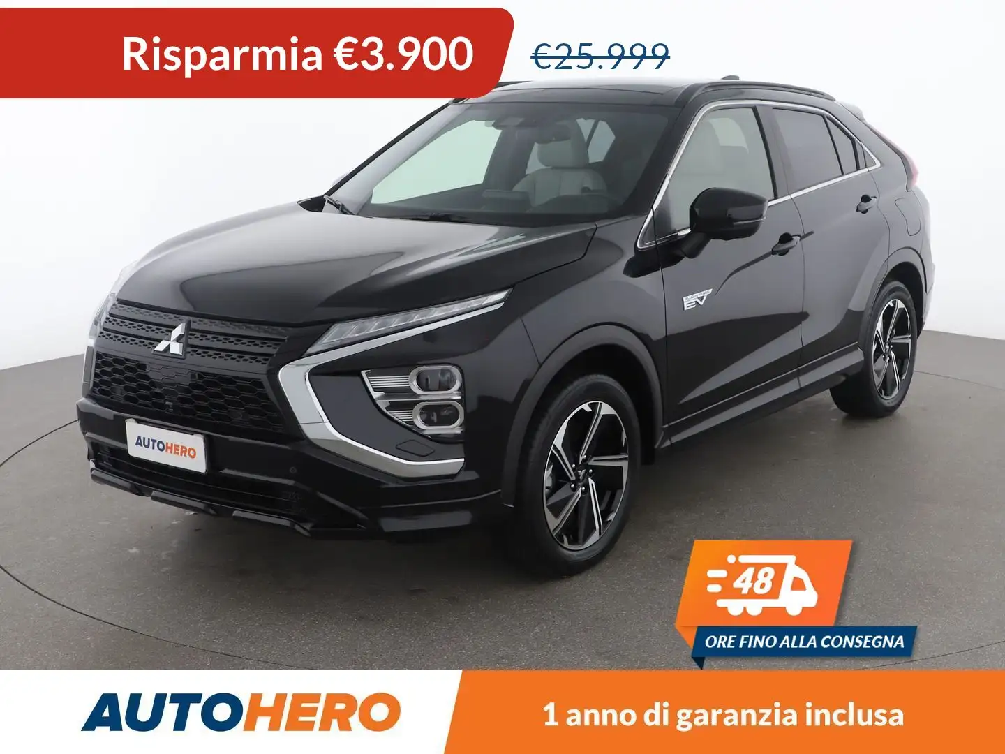 Mitsubishi Eclipse Cross 2.4 Plug-in Hybrid Diamond PHEV 4WD Nero - 1