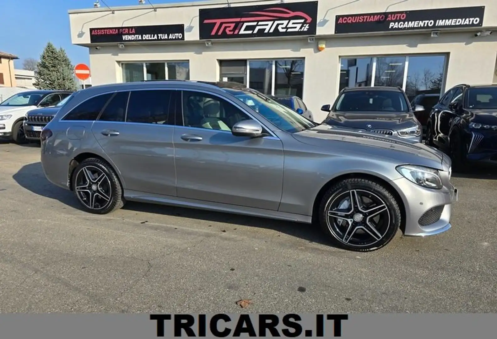 Mercedes-Benz C 250 d SW Premium 4matic auto PERMUTE Argento - 1
