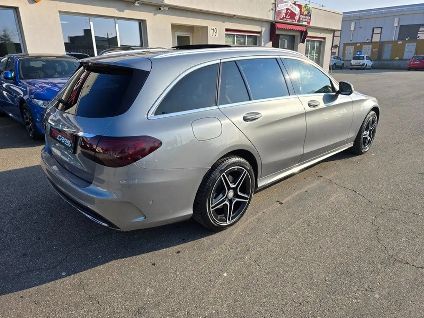 Mercedes-Benz C 250 d SW Premium 4matic auto PERMUTE Argento - 2
