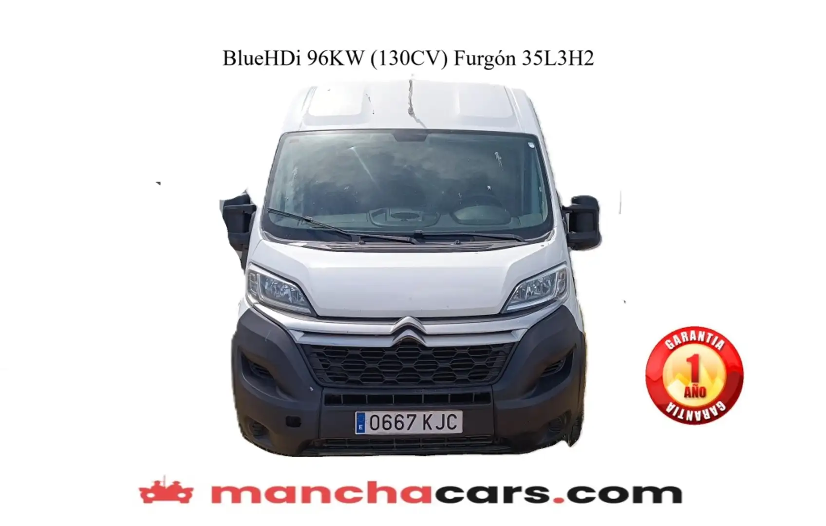 Citroen Jumper Fg. 2.0BlueHDi 35 L3H2 130 Blanco - 1