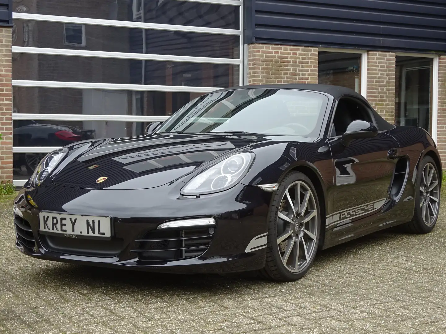 Porsche Boxster 2.7 PDK Black Edition Model 2016 Orig NL. Fekete - 1