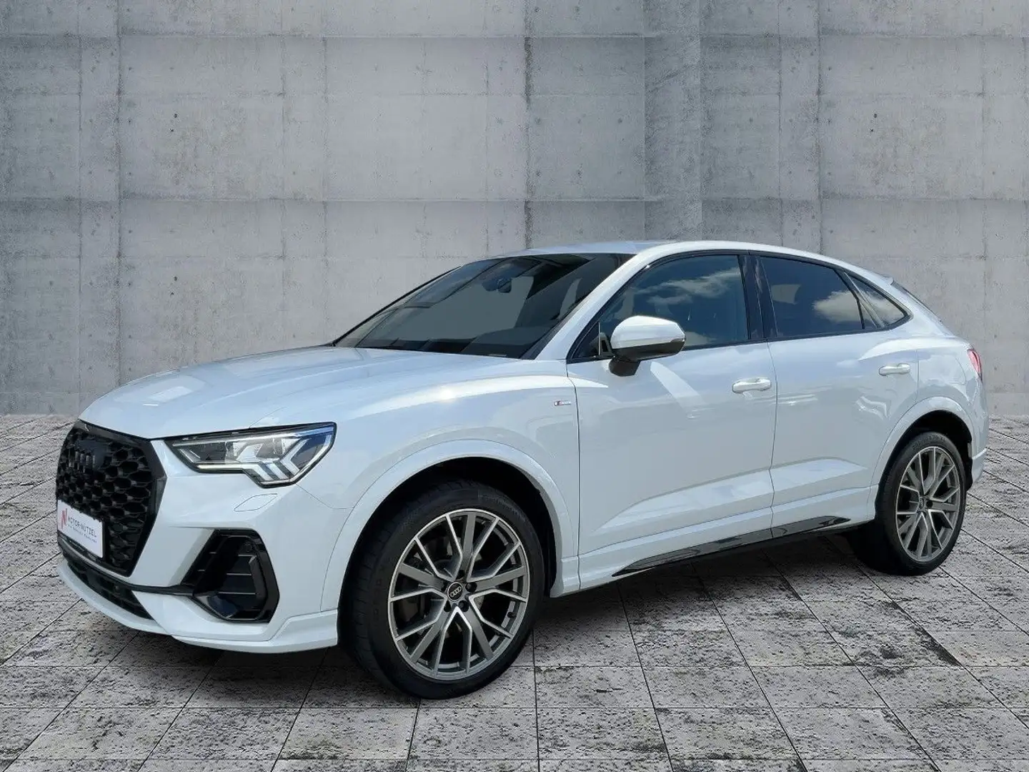 Audi Q3 40 TDI QU S-LINE MATRIX+NAVI+SONOS Blanc - 2