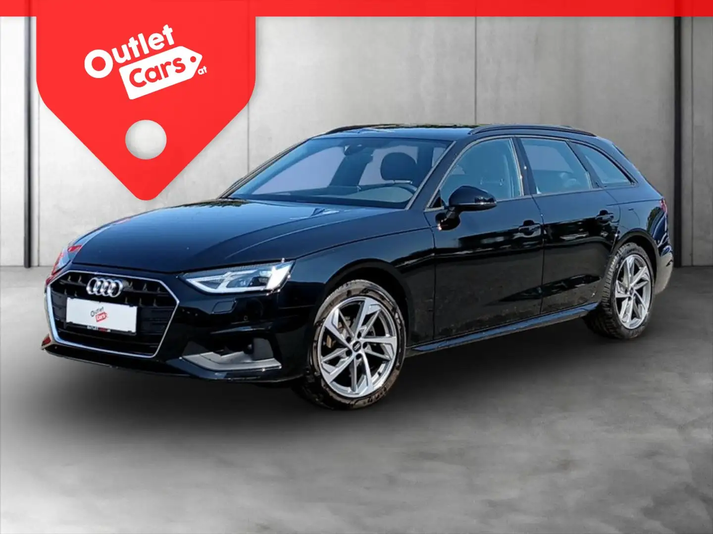 Audi A4 Avant 30 2.0 TDI LEDER+NAVI+Sportp.+Virtual Schwarz - 1