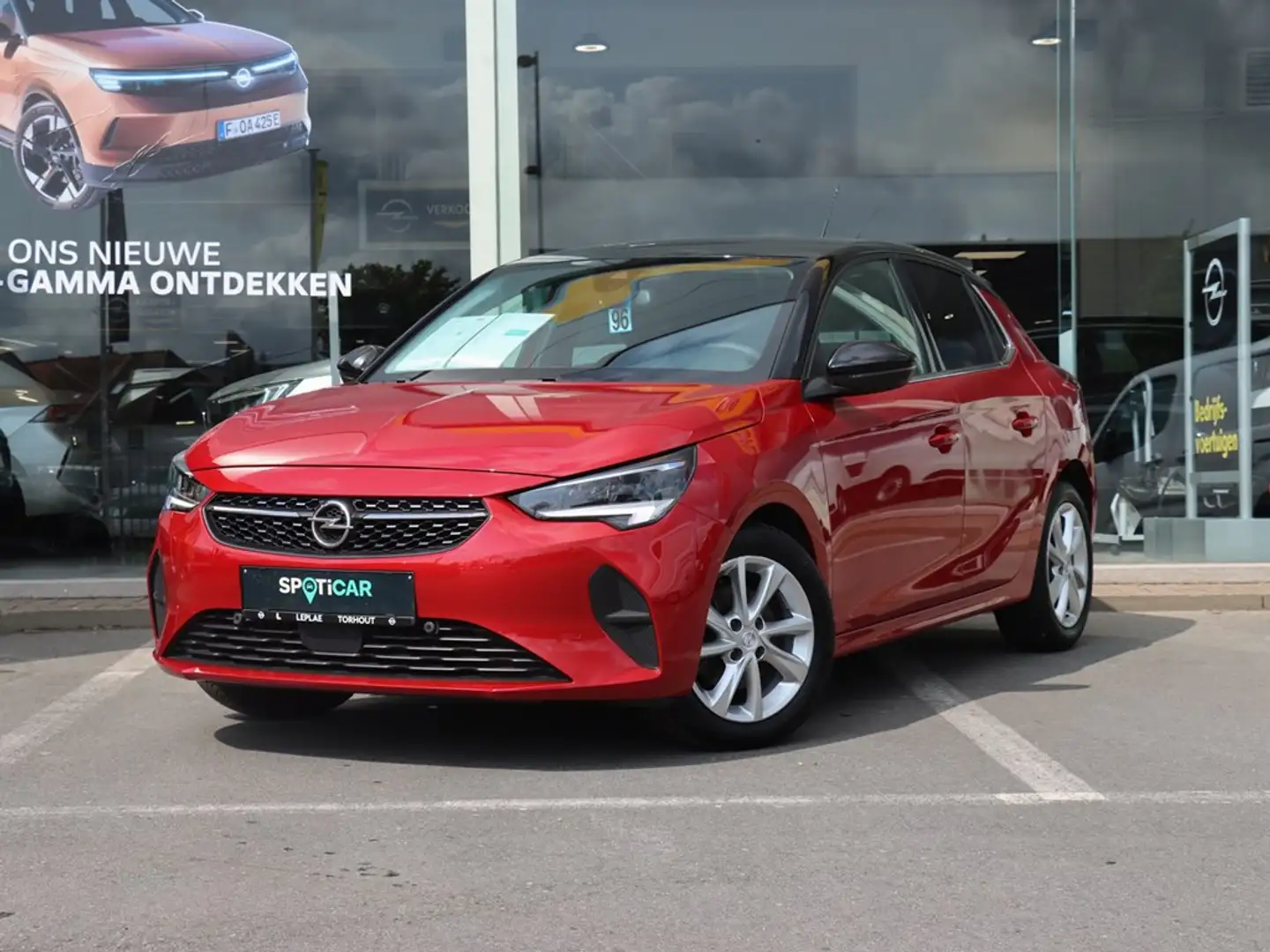 Opel Corsa ELEGANCE AT|GPS|CAMERA|KEYLESS| Rouge - 1