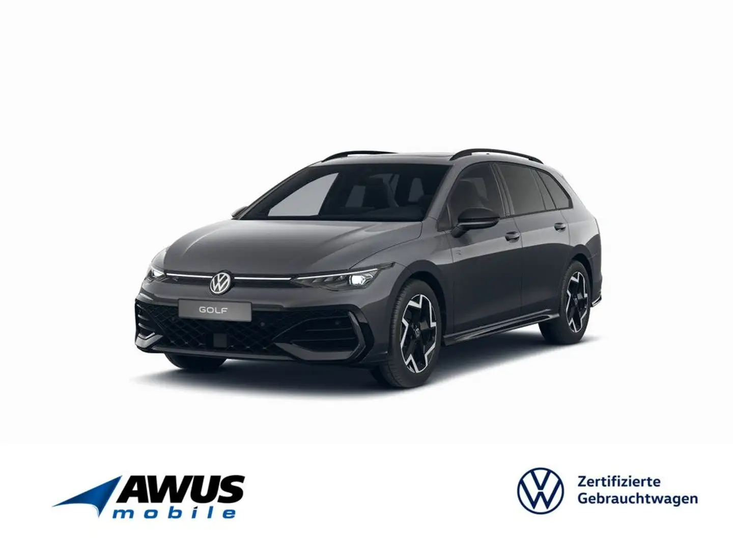 Volkswagen Golf VIII Variant 2.0TDI DSG R-Line AHK HUD PANO Grau - 1