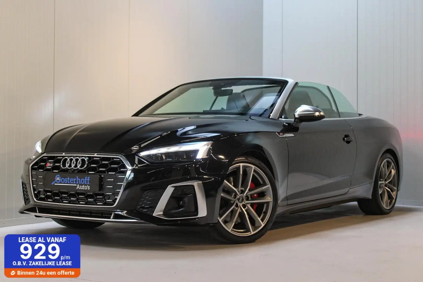 Audi S5 Cabriolet 3.0 TFSI Quattro LED MATRIX | RS STOELEN Noir - 1