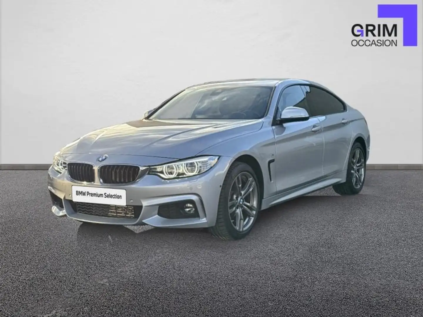BMW 420 420dA xDrive 190ch M Sport Argent - 1