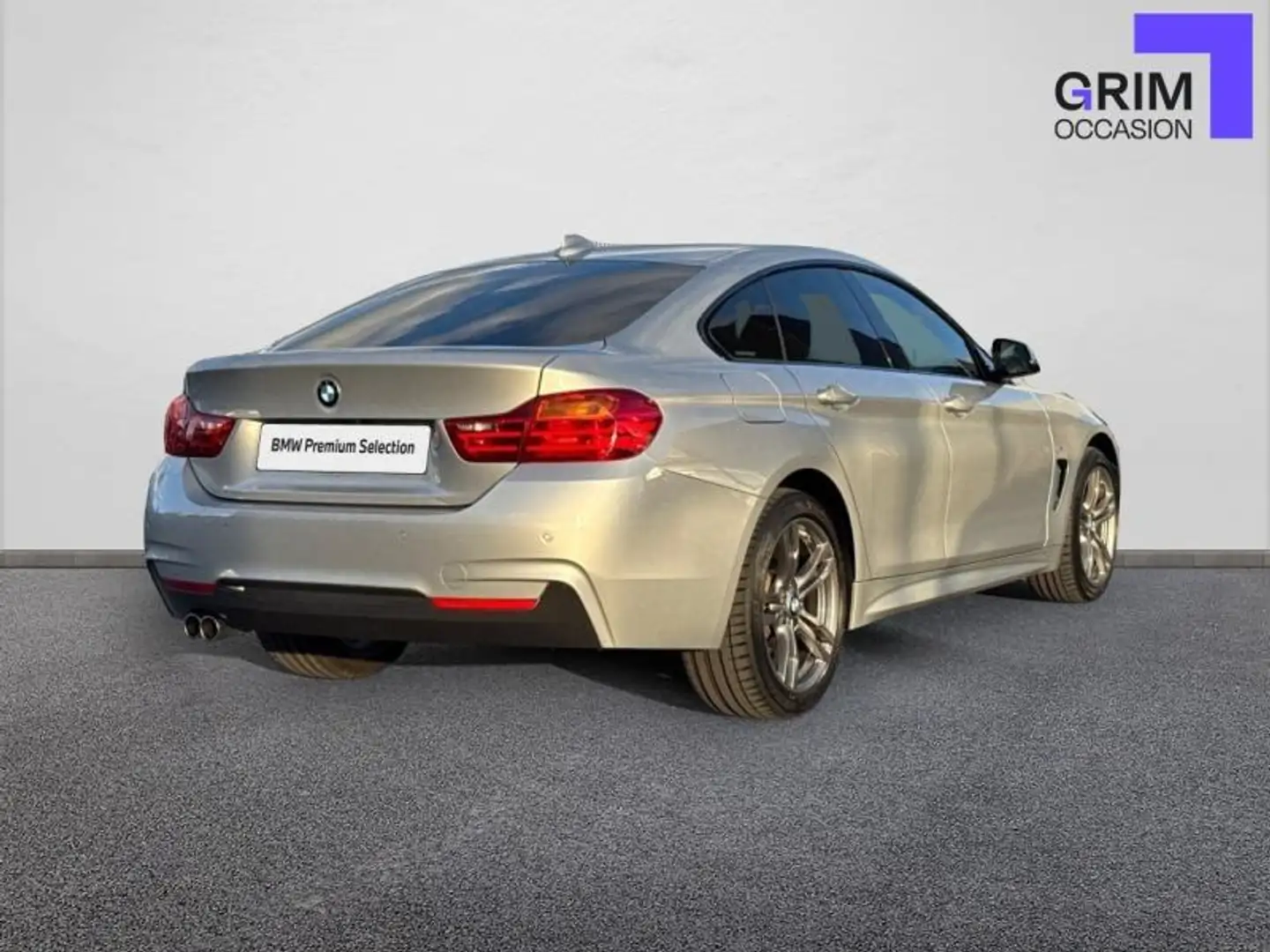 BMW 420 420dA xDrive 190ch M Sport Argent - 2