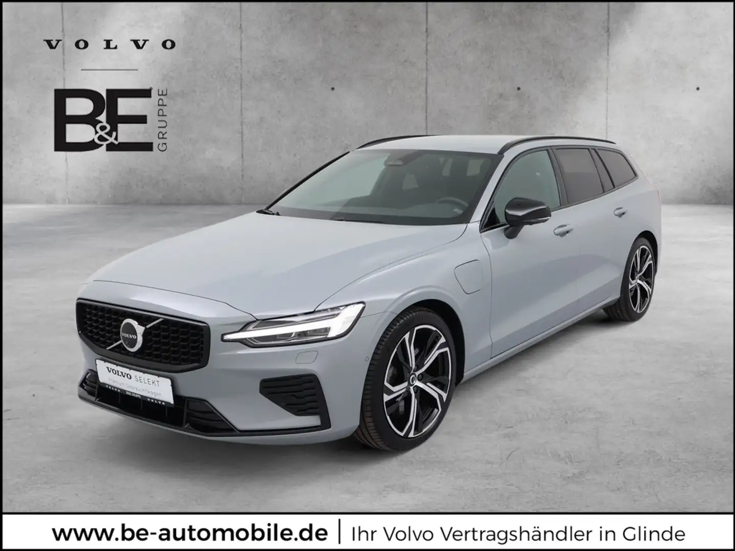 Volvo V60 T6 Plus Dark Recharge Plug-In Hybrid AWD Grau - 1
