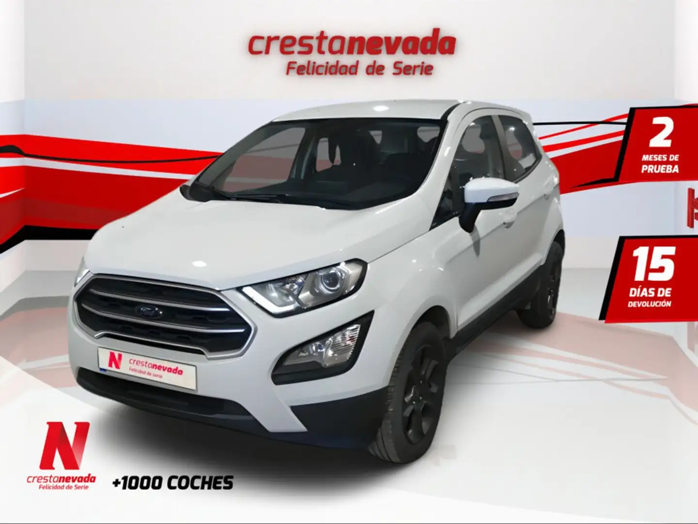 Ford EcoSport 1.0 EcoBoost Trend 100 Wit - 1