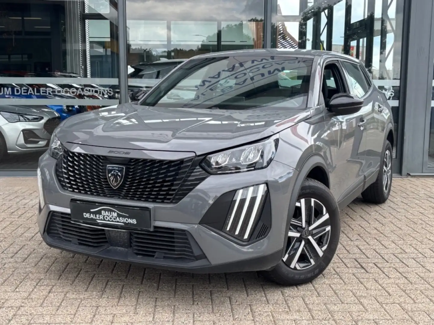 Peugeot 2008 1.2 PURETECH STYLE AIRCO WIDESCREEN NAVI PDC-CAMER Grijs - 1