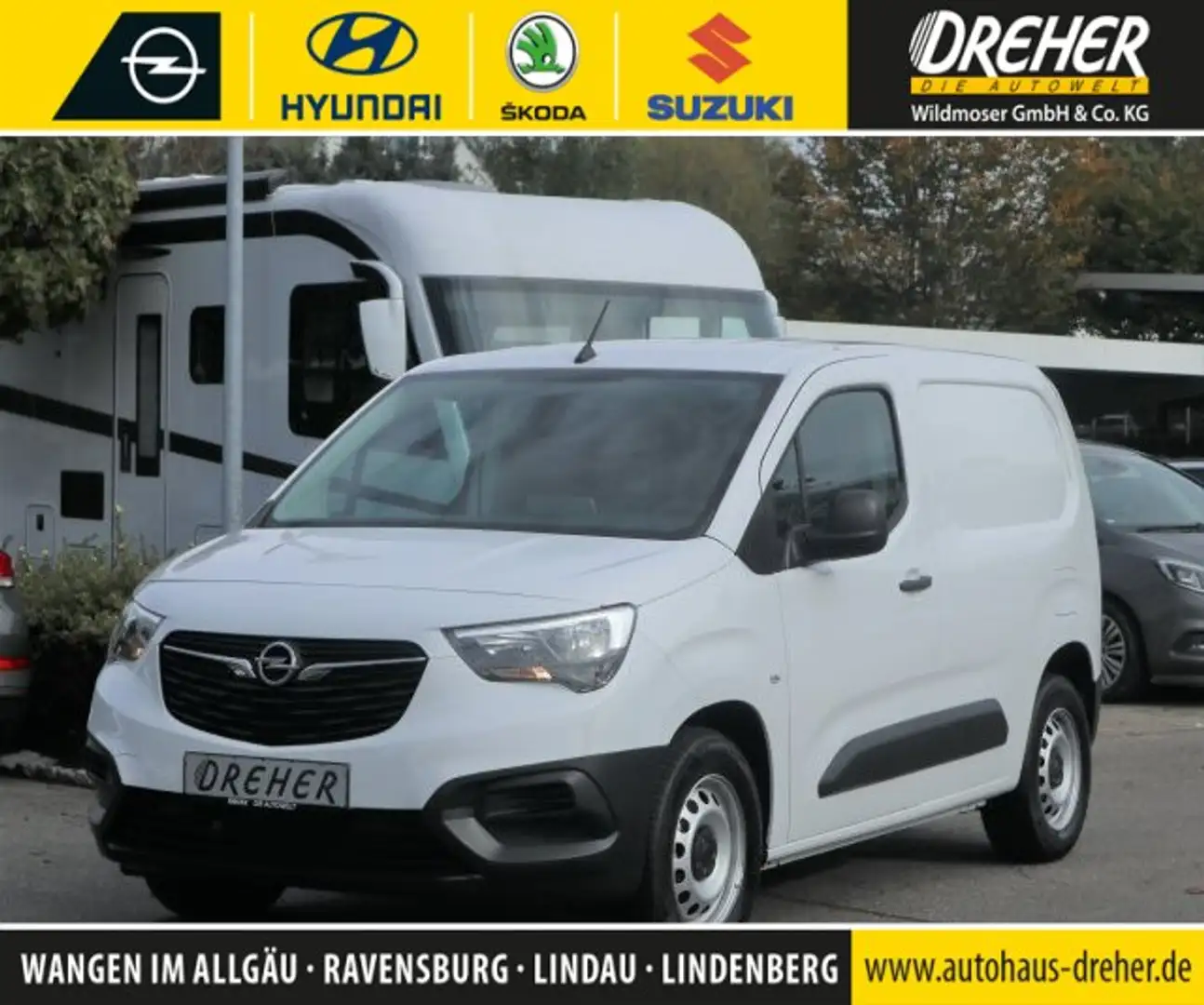 Opel Combo-e Cargo -e/ Edition/Holzboden/SOFORT Lieferbar Weiß - 1