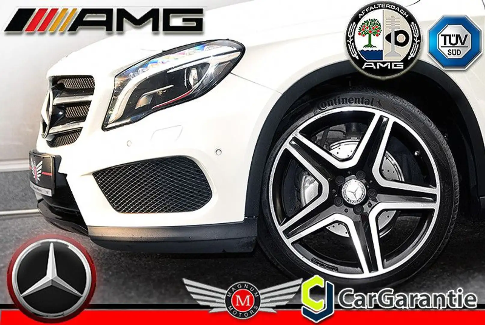 Mercedes-Benz GLA 200 AMG *Bi-Xenon*Panor.*Alcantara*PDC* Weiß - 1