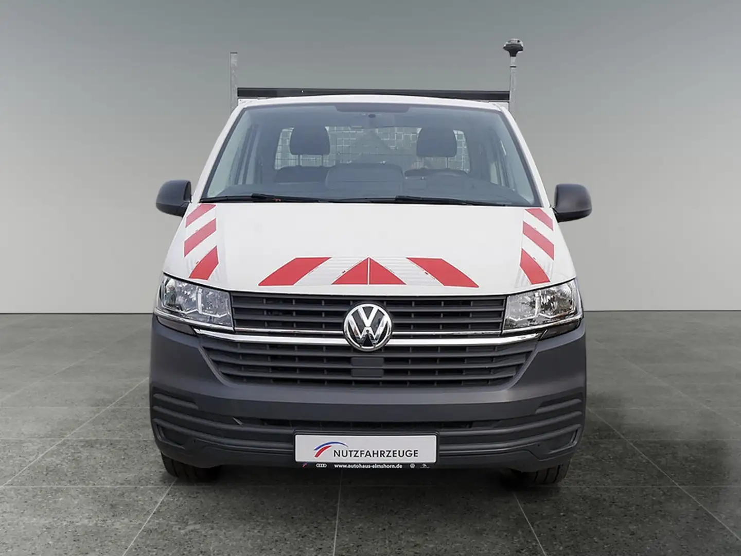 Volkswagen T6.1 Transporter Pritsche EK AHK Weiß - 2
