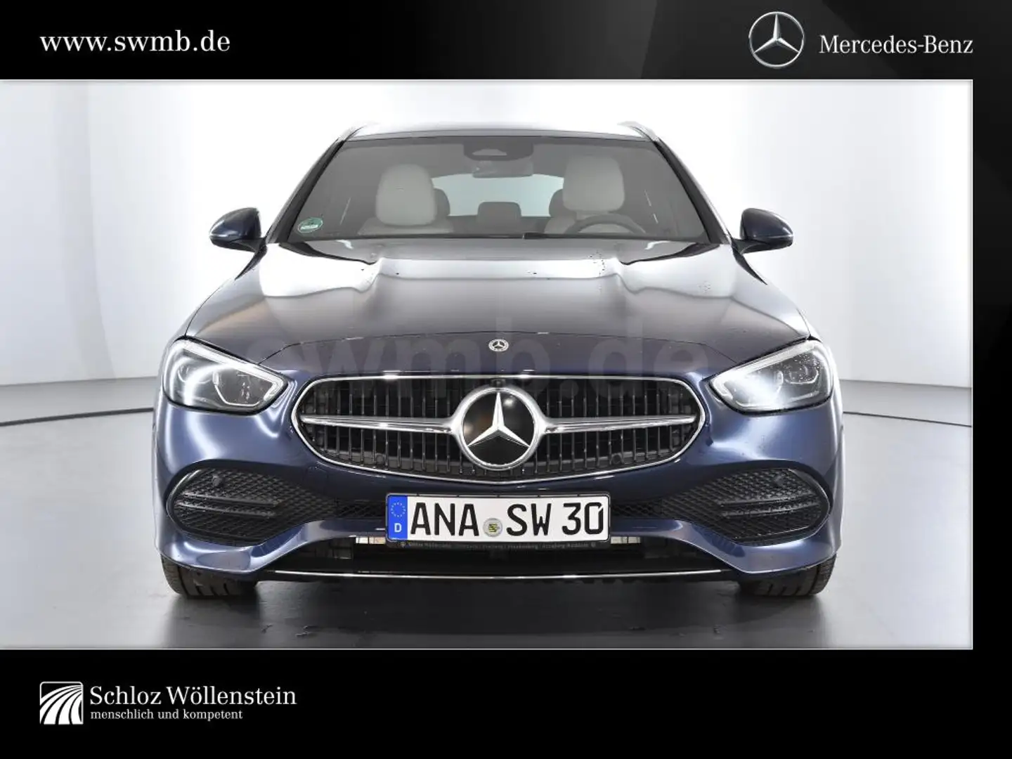 Mercedes-Benz C 180 T 3,99%/Avantgarde/LED/AHK/DISTRONIC /Memory Blau - 2