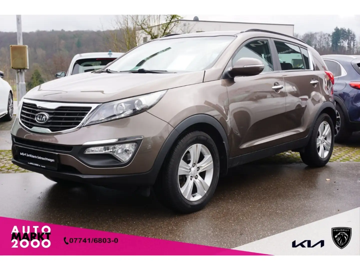 Kia Sportage 2.0 CVVT 2WD Vision Aut. Klima SHZ Kamera LM BT Beige - 1