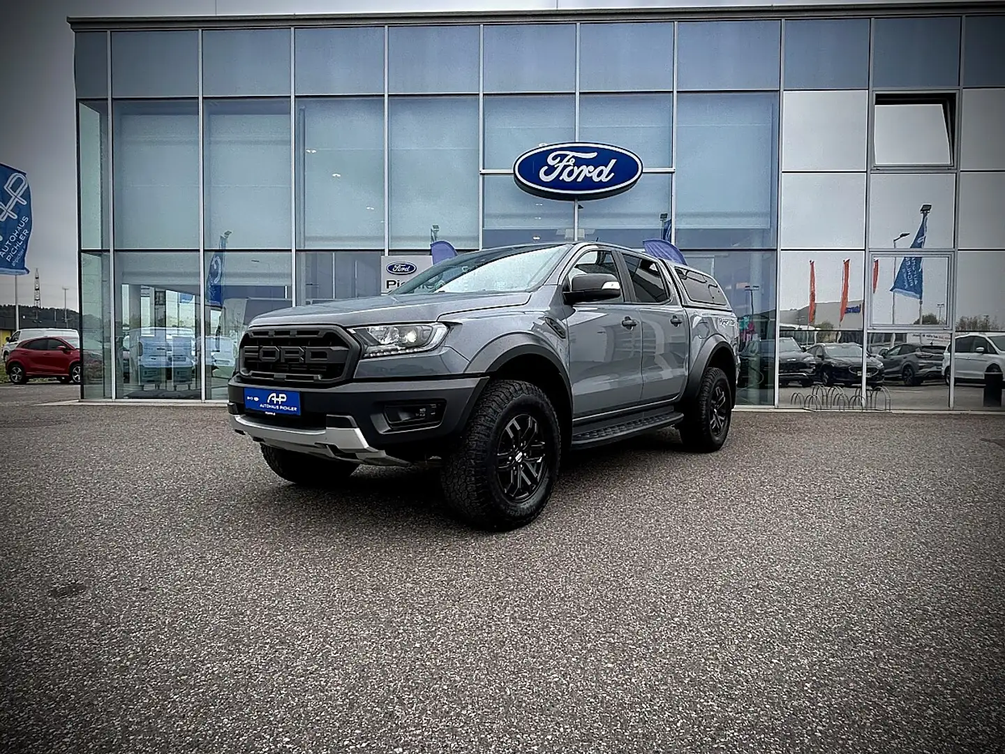 Ford Ranger Raptor Ranger RAPTOR 2,0 EcoBl. 213PS Aut. / Vorsteuer Grau - 1