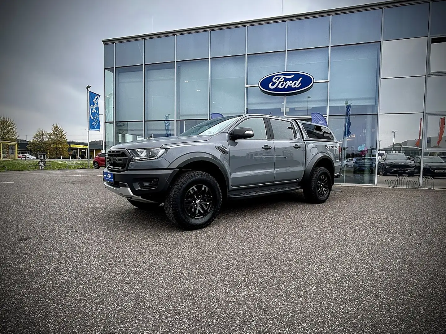 Ford Ranger Raptor Ranger RAPTOR 2,0 EcoBl. 213PS Aut. / Vorsteuer Grau - 2