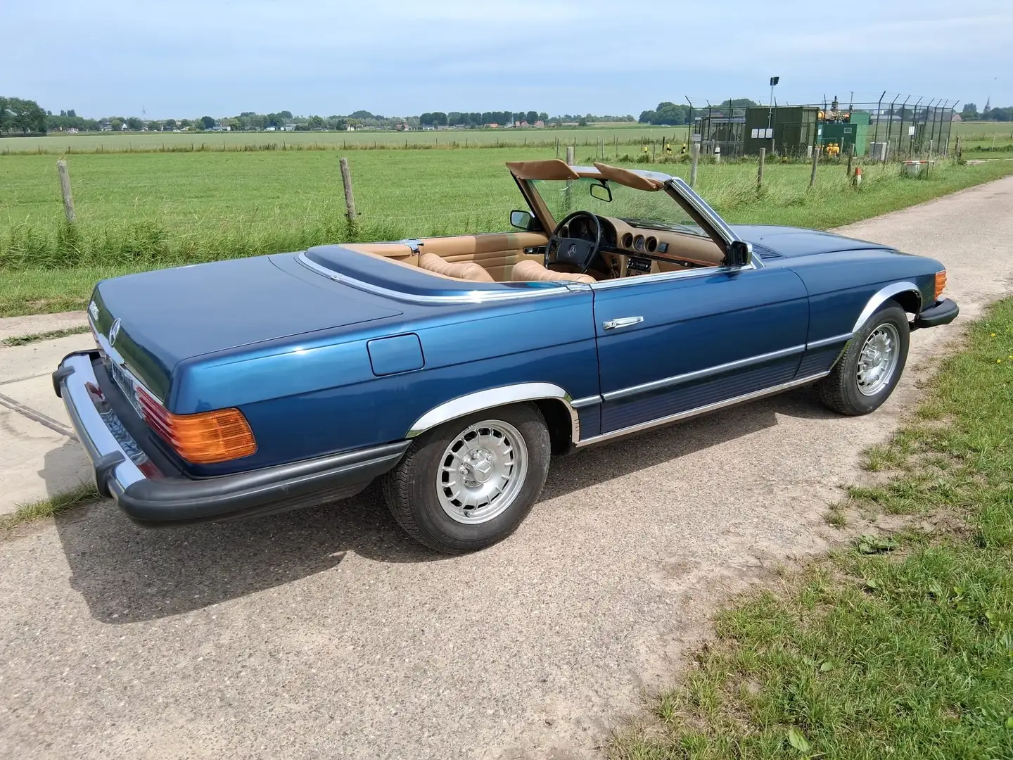 Mercedes-Benz SL 350 Cabrio Niebieski - 1