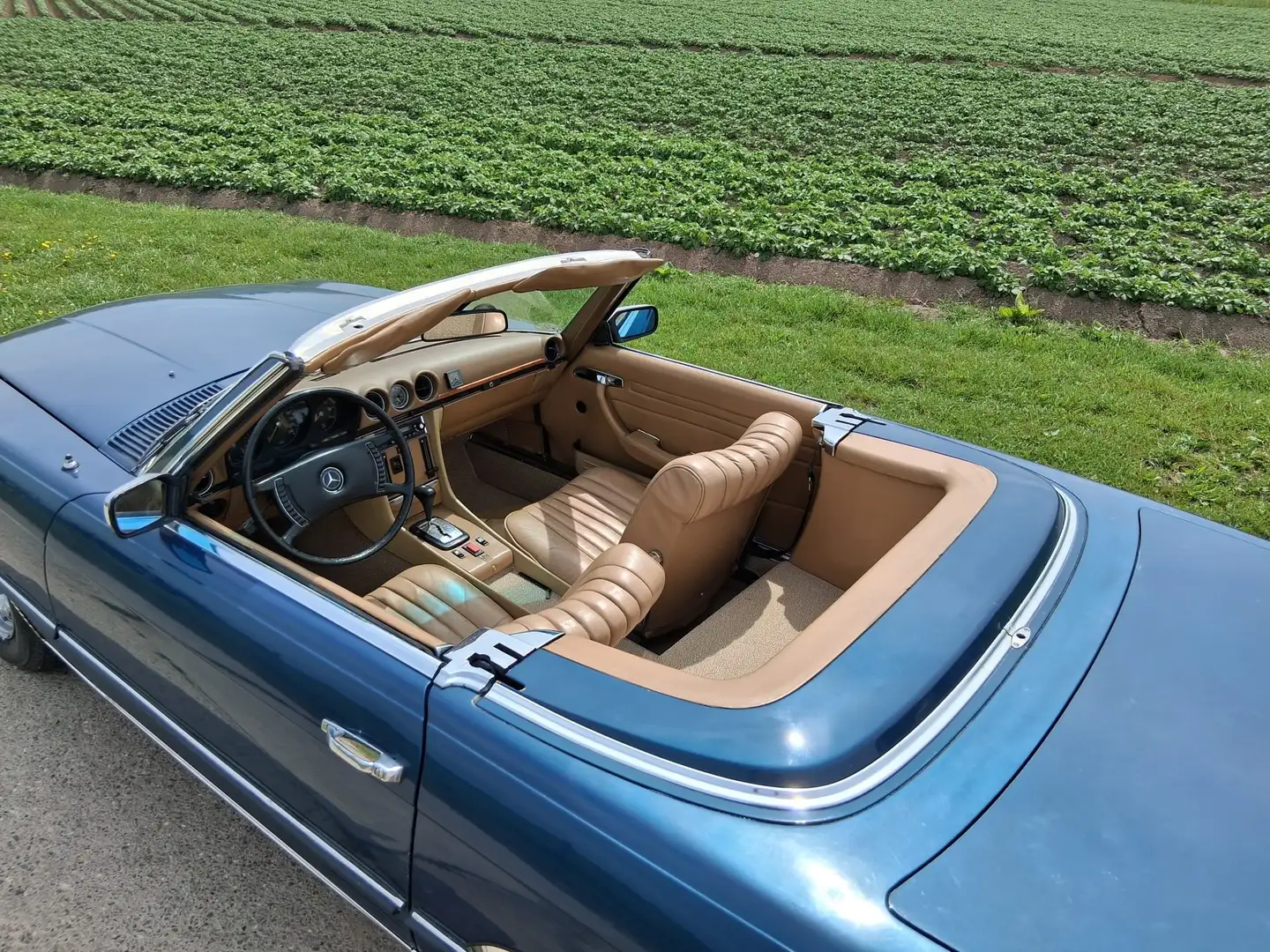 Mercedes-Benz SL 350 Cabrio Niebieski - 2