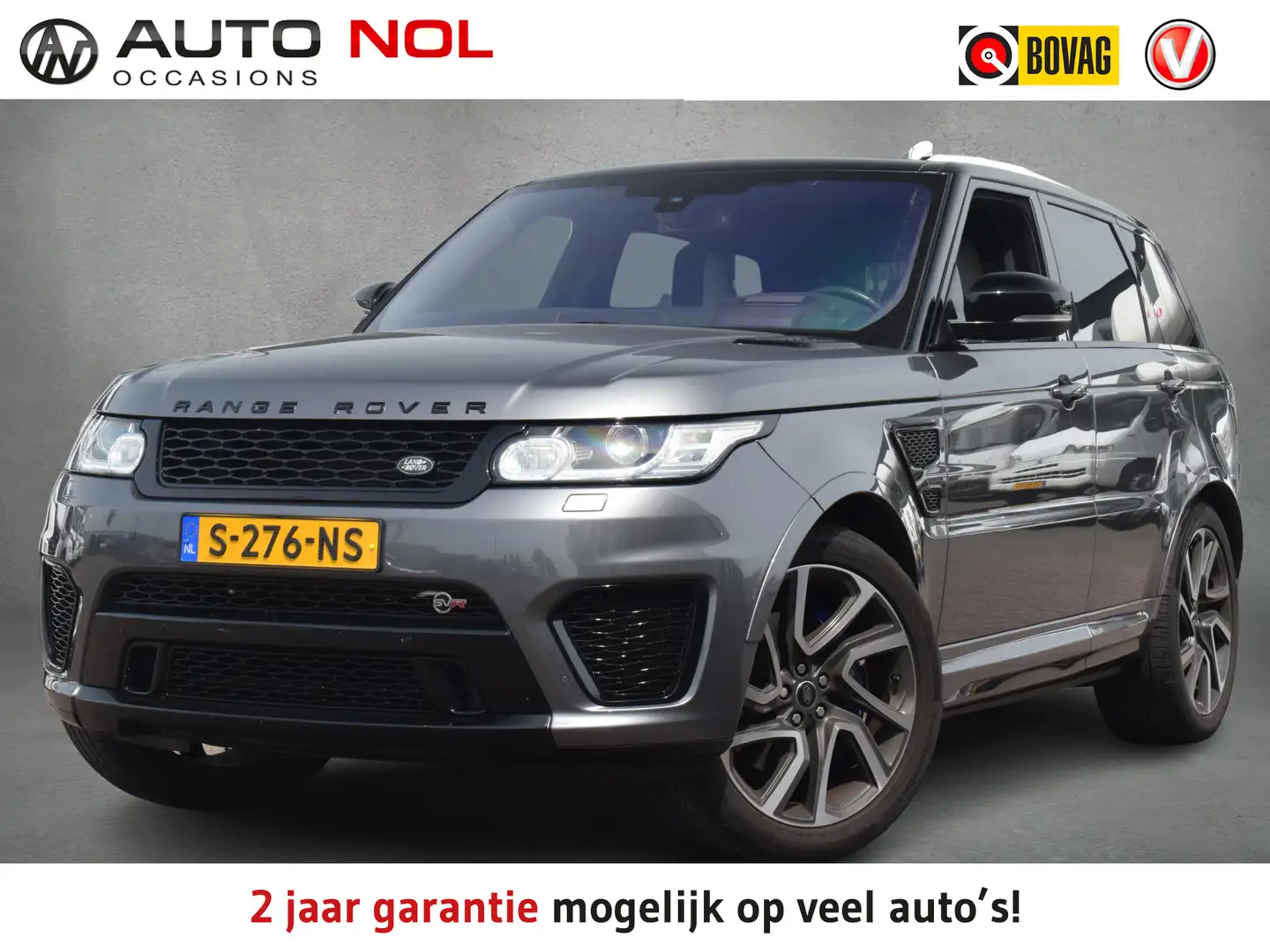 Land Rover Range Rover Sport 5.0 V8 Supercharged SVR | Apple CarPlay | Head-up Gris - 1